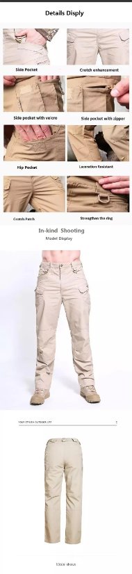 Quick-dry pants Summer Lightweight Ripstop Casual Pants – IX7 Men's Outdoor Hiking Stretch Lightweight Tactical Quick-Dry