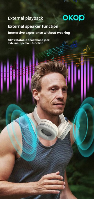 Over-Ear Headphones KP-H101 Wireless bluetooth speaker