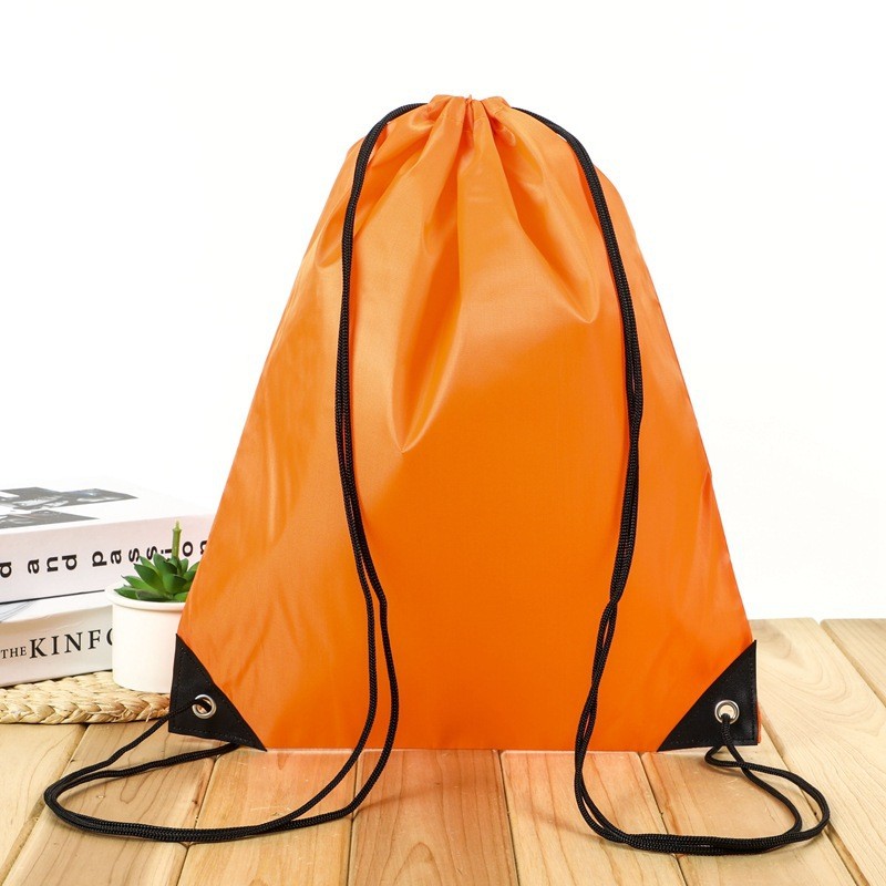 Luggage & Bags Shancheng In‑Stock Polyester Backpack – Drawstring Rucksack for Cycling, Hiking, Travel & Storage (Unisex)