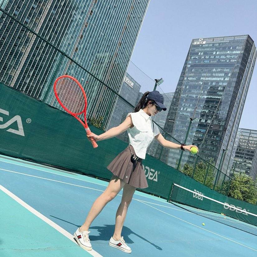 Knitted Sports Skirt Barbie Active Skirt