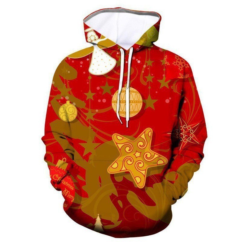 Digitally printed sweatshirt 3D Digital-Print Hoodie