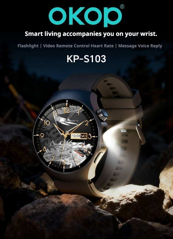 Smartwatch KP-S103 Smart Sports Bluetooth Watch