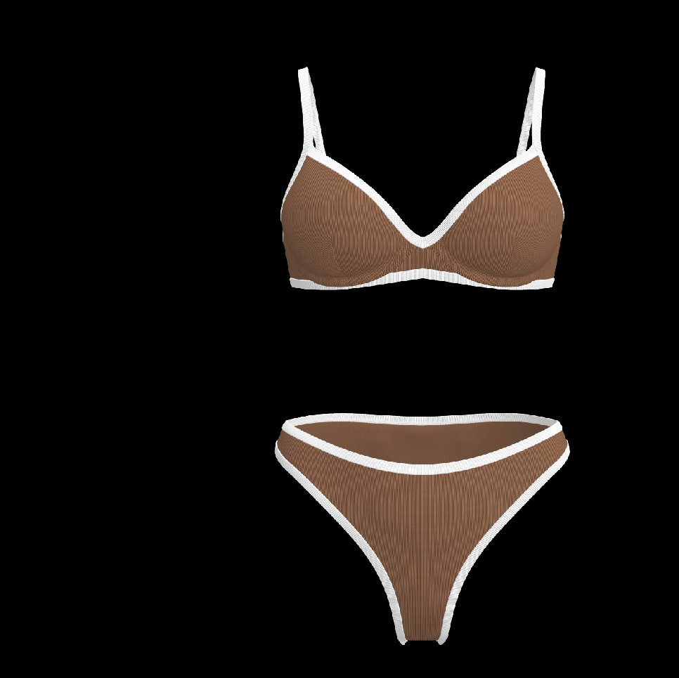 Sports Collection Retro-style athletic swimsuit