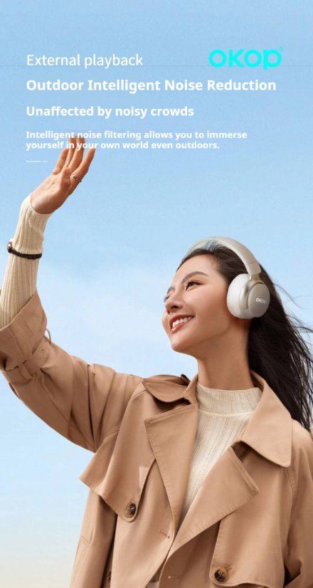 Over-Ear Headphones KP-H102 Wireless Bluetooth Headphones