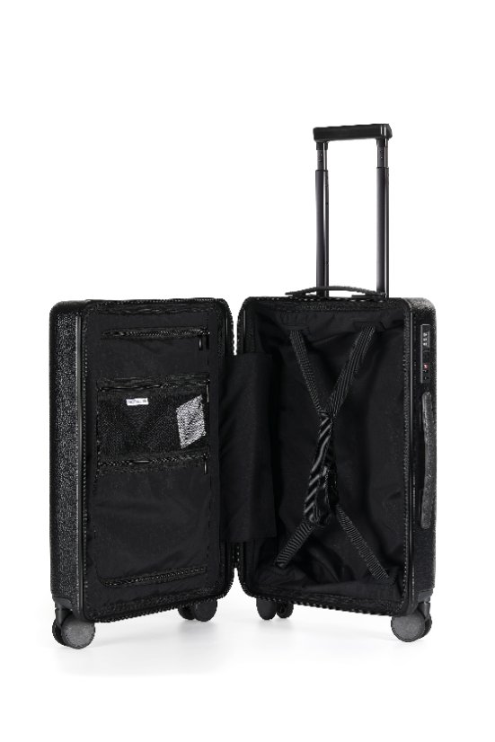 PC Material PC 923 Leather‑Textured, Black Aluminum‑Frame