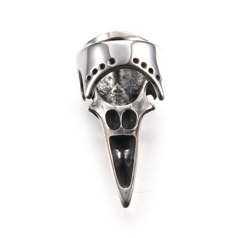 Rings Crow Head Stainless Steel Beast Ring