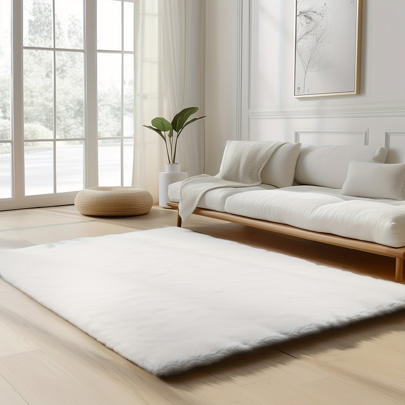 Large rug Flannel Floor Mat (Single Piece)