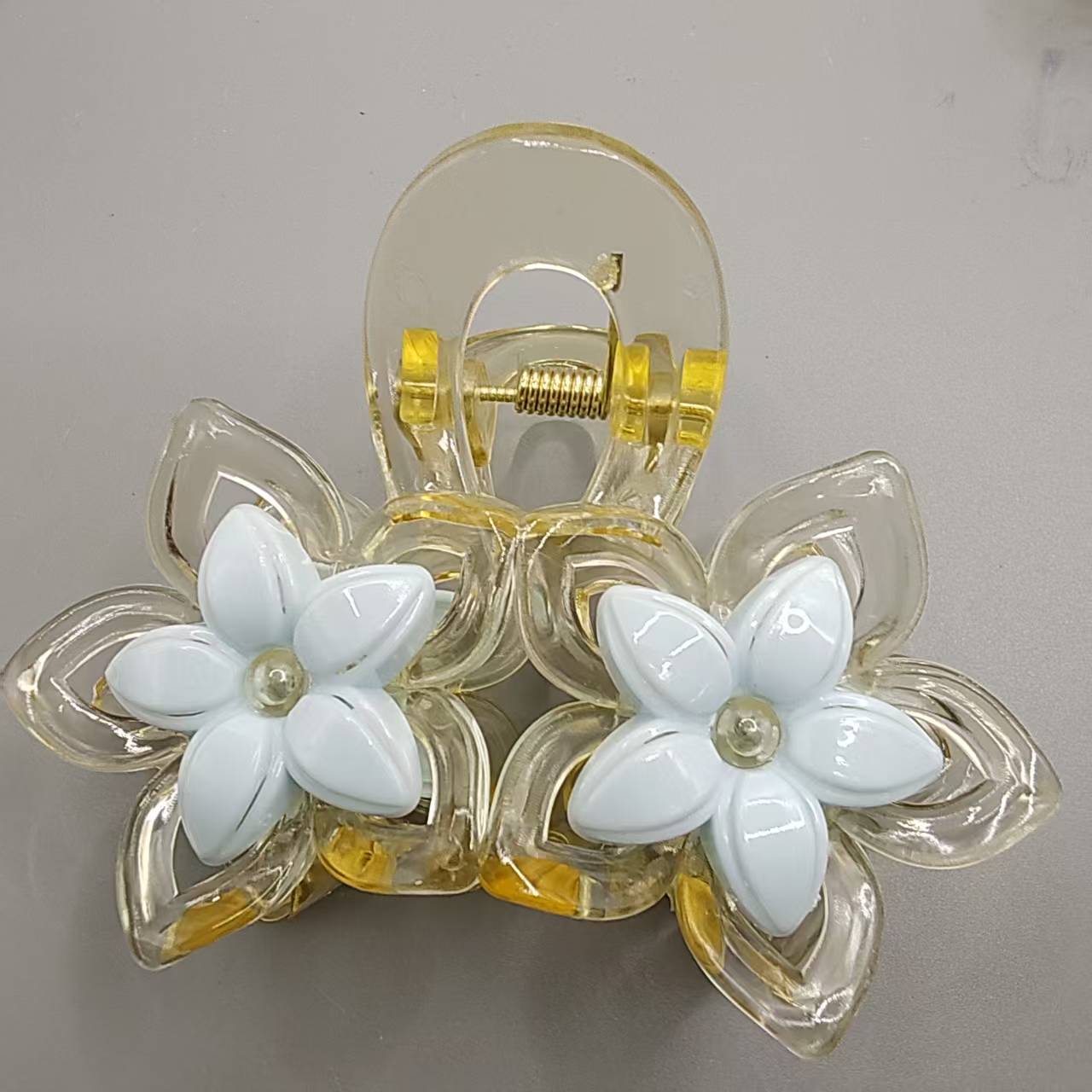 Five-Petal Flower Spring Series Claw Clip Five-Pointed Flower Bright Six Colors