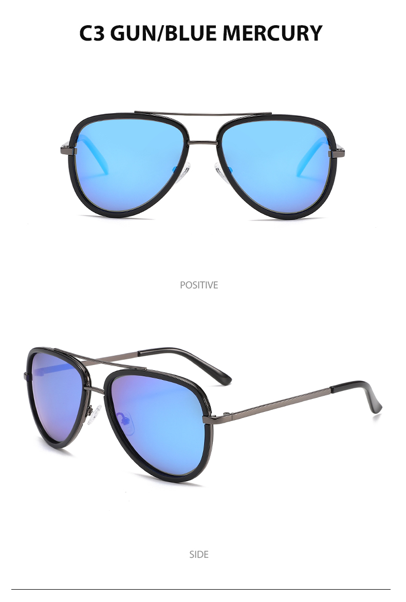 Casual Sunglasses 3378 Aviator Sunglasses