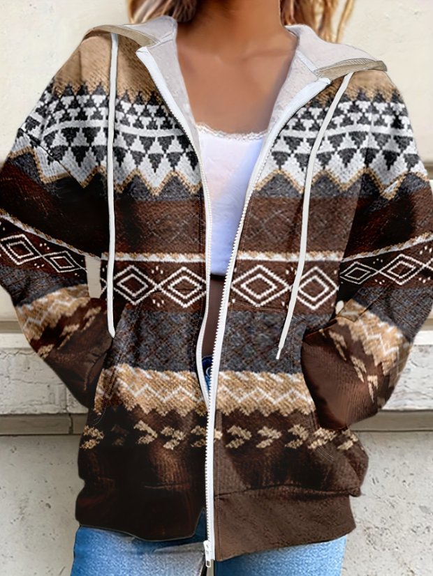 Women’s Clothing Zip Hoodie for Women (Customizable)