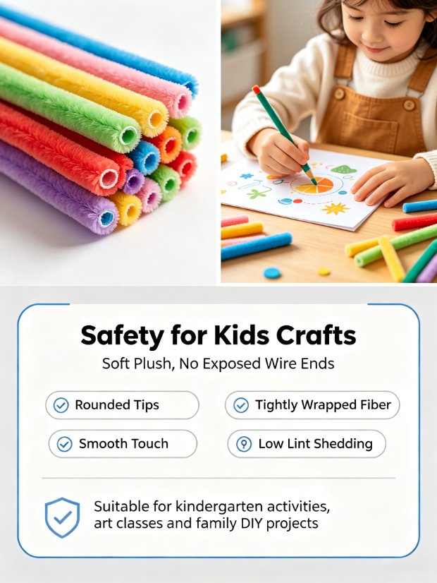 DIY Craft Materials Chenille Stems (Pipe Cleaners)