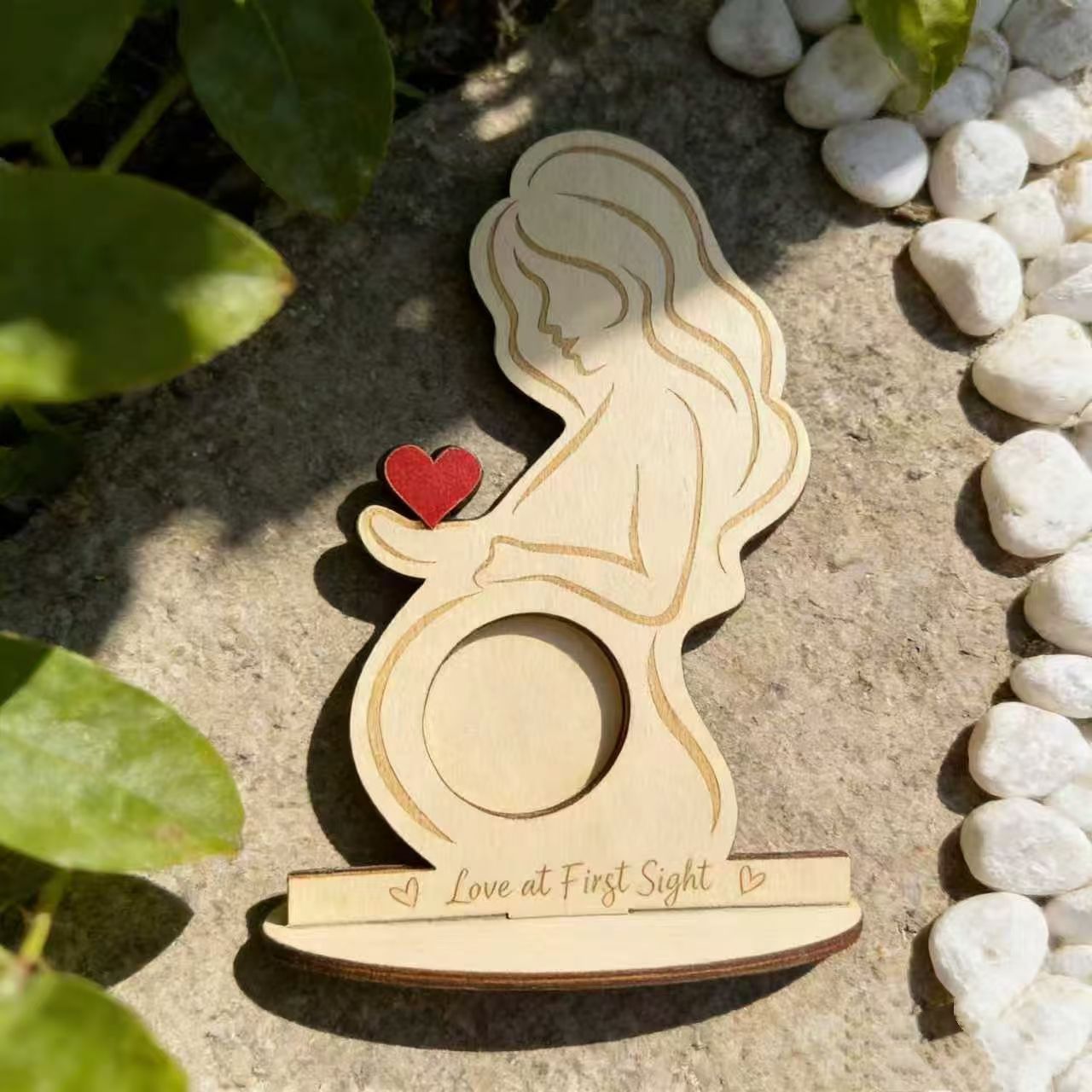Infant Baptism Baby Infant Birth Commemorative Wooden Craft