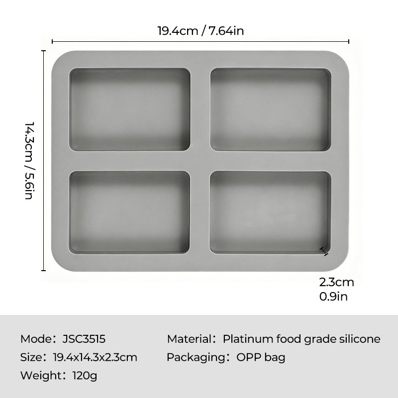 Hot Custom Silicone Body Soap Molds Multiple Shapes Square Oval Corn Pattern LFGB Non Stick Versatile for DIY Soap Making