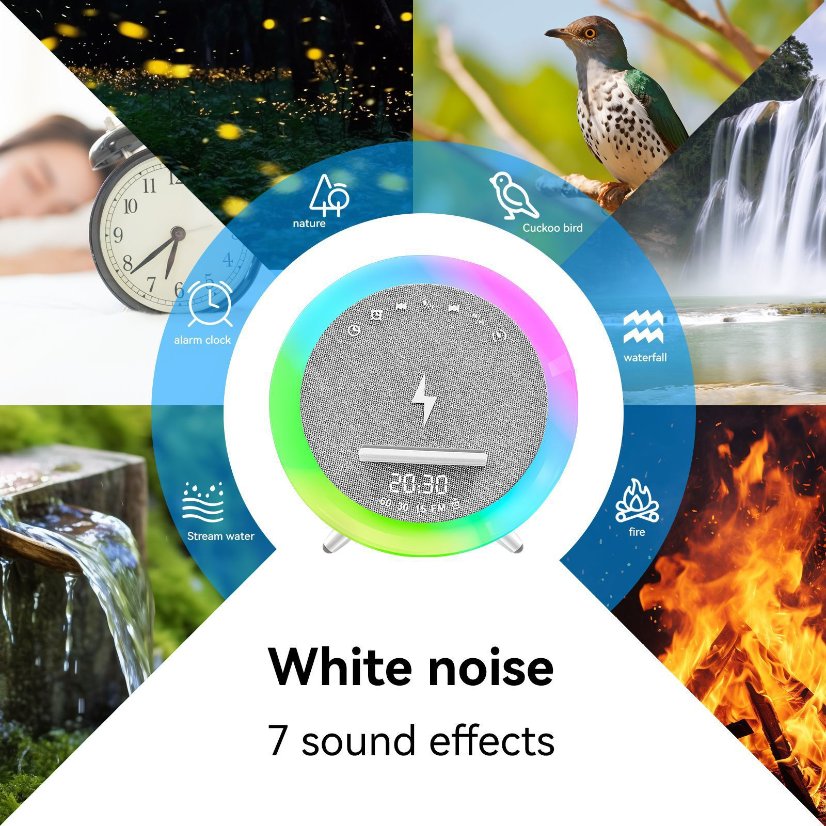 Wireless Charging Bluetooth Speaker KP-577 Wireless Bluetooth Speaker