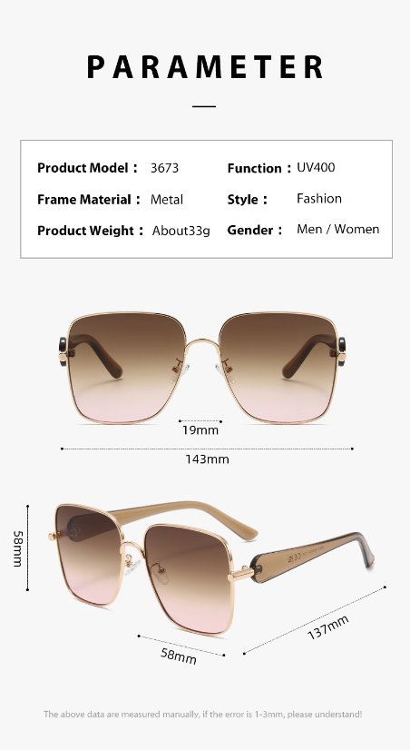 Fashion Sunglasses 3673 Sunglasses