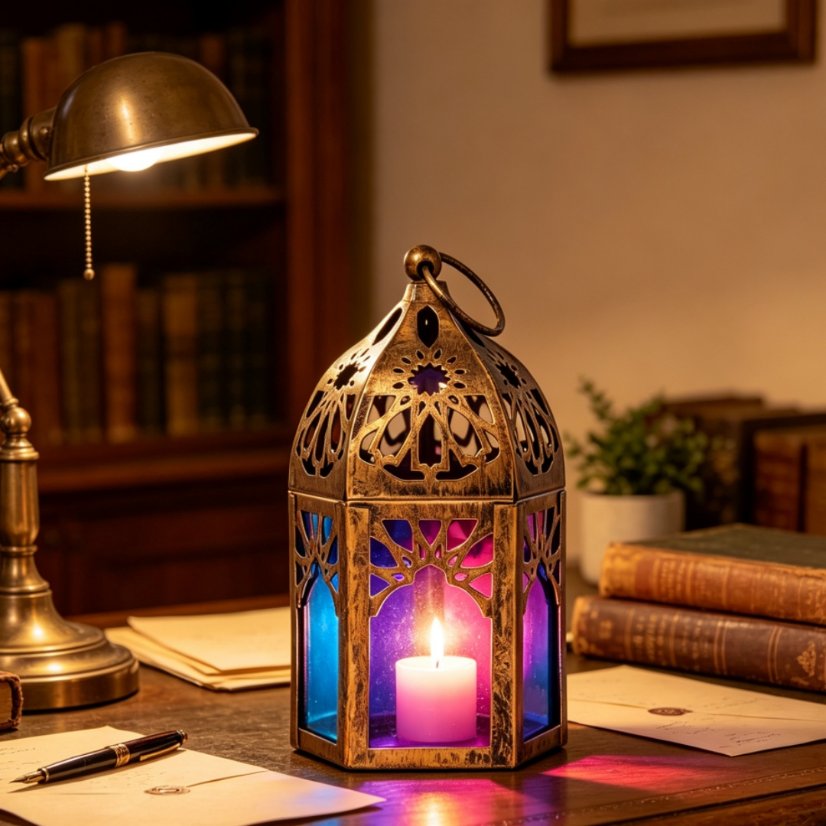 Lanterns Series Pentagonal Wind Lantern