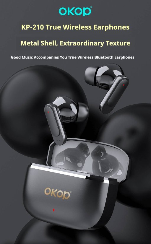 TWS Earbuds KP-210 Wireless Bluetooth in-ear earbuds