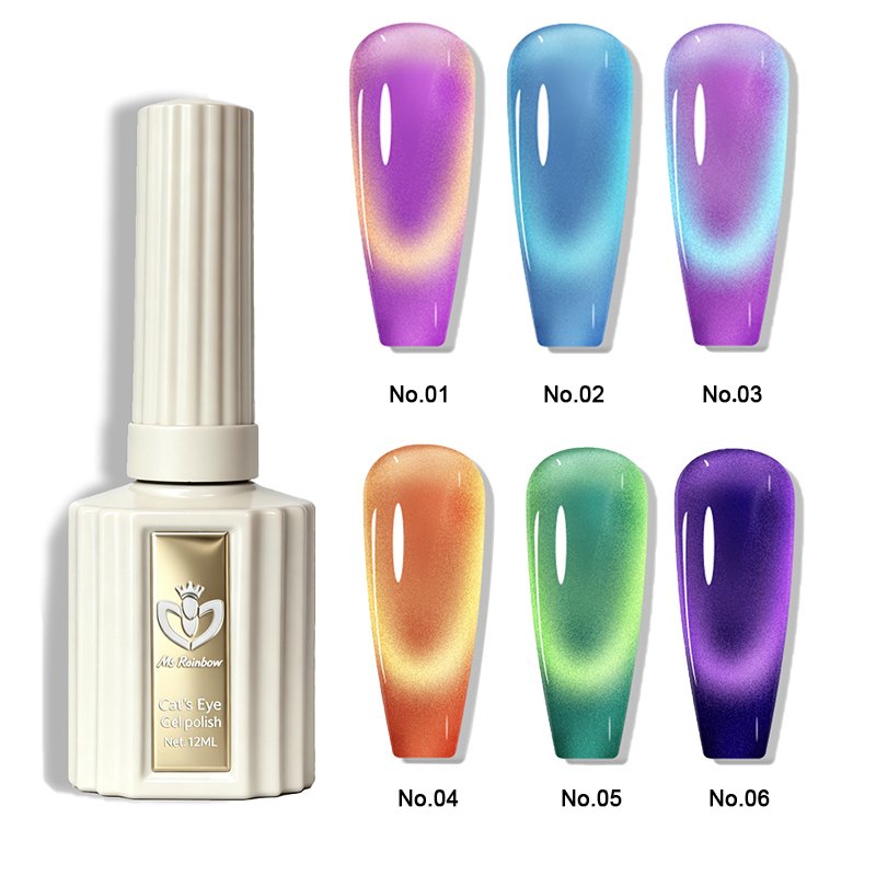 Cat Eye Gel Polish Iridescent Cat-Eye Gel Polish