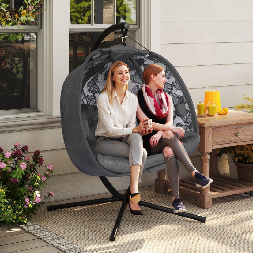 Hanging Pumpkin Chair Pumpkin Chair Butterfly Black