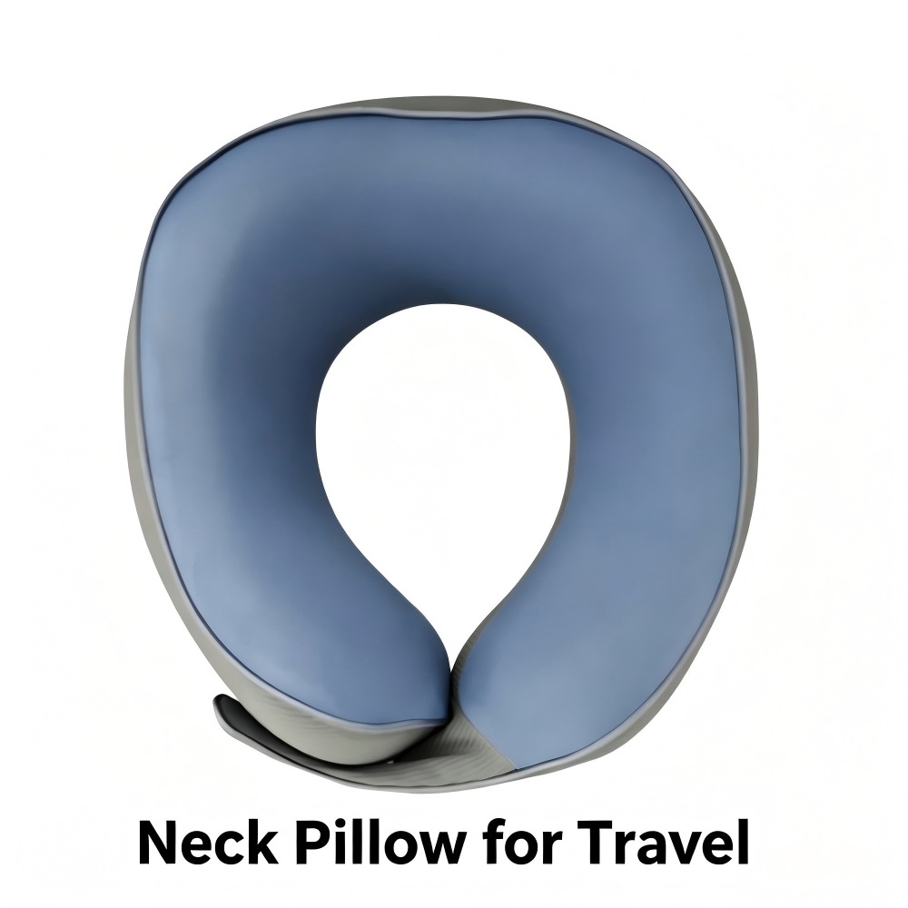U-shaped pillow Collapsible Business-Style Memory Foam U-Shaped Pillow