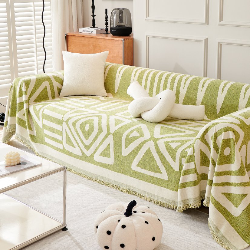 Jacquard sofa throw Bohemian Sofa Throw
