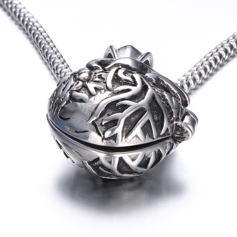 Pendants Heart Stainless Steel Open Necklace