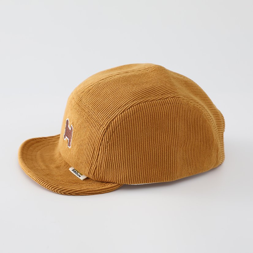 Autumn Style Light Corduroy Puppy Baseball Cap