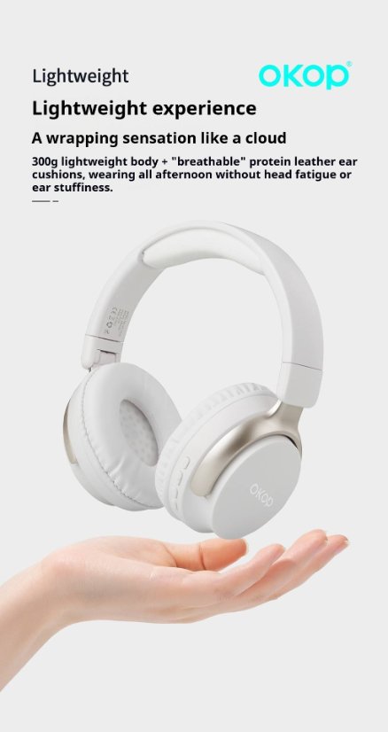 Over-Ear Headphones KP-H102 Wireless Bluetooth Headphones