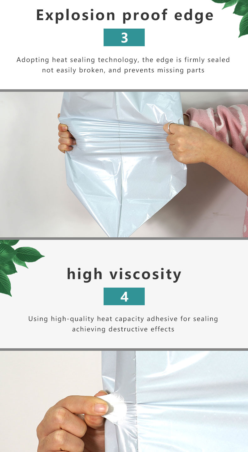 White Poly Mailers White Heavy-Duty Poly Mailer Bags