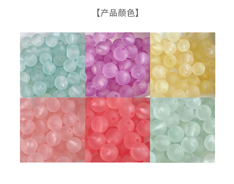 Transparent Acrylic Beads Transparent eraser ball