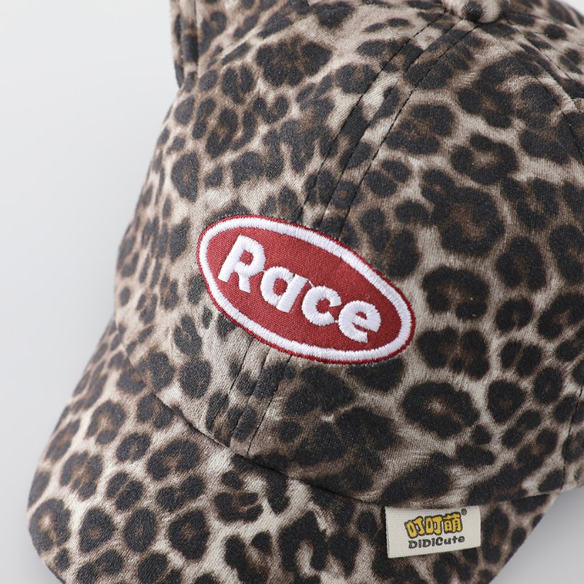Autumn Style Leopard Cat-Ear RACE Cap