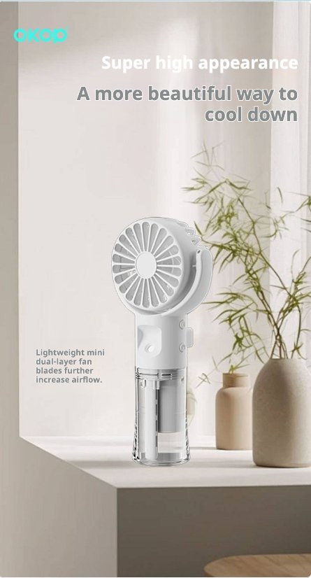 Fan KP-F04 Handheld misting fan