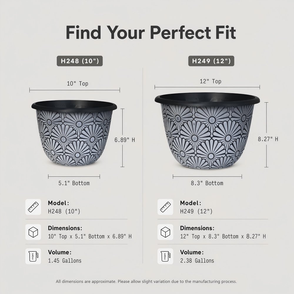 Sunny Planter H248 10in