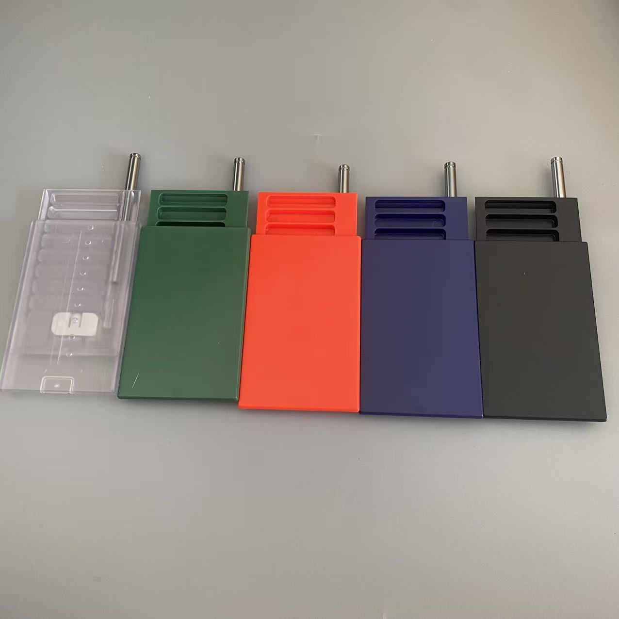 Slide-Case Storage Minimalist Solid‑Color Sliding Storage Box