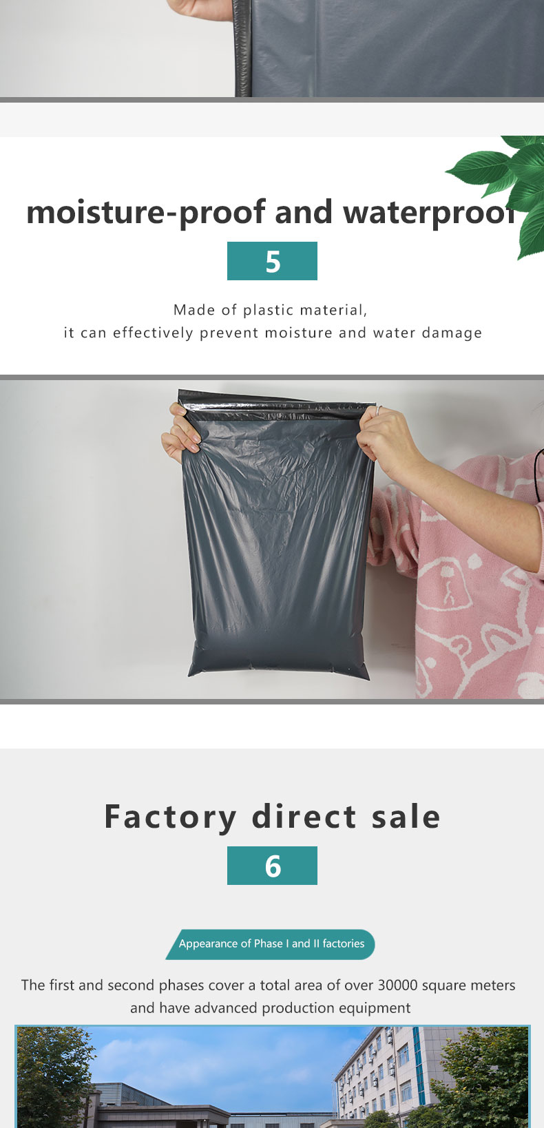 Gray Poly Mailers Gray Semi-Virgin Poly Mailer Bags