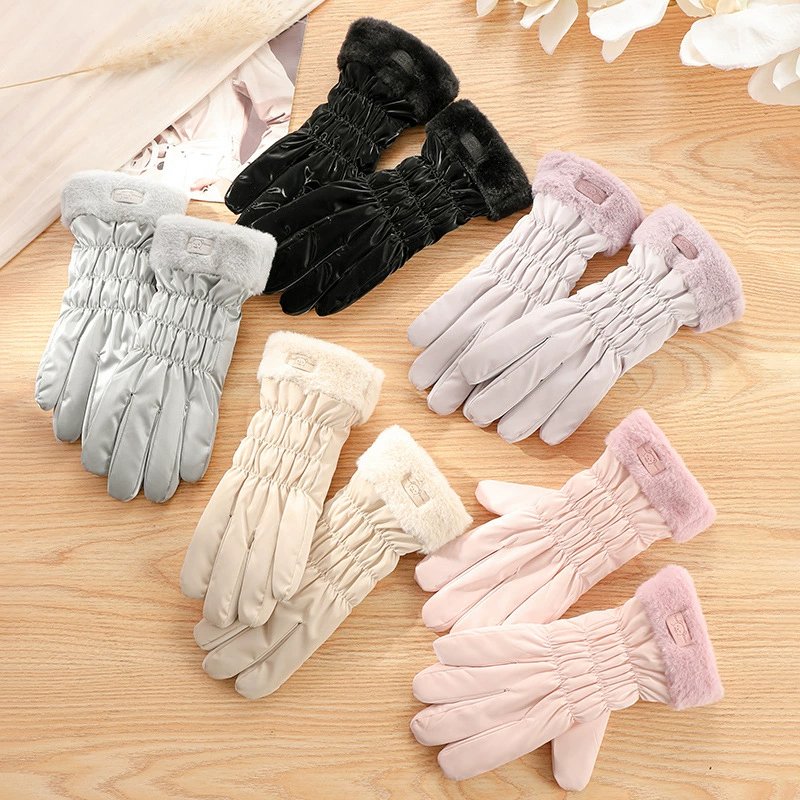 Other Collections Winter Warm Fleece-Lined Elastic-Fit Gloves