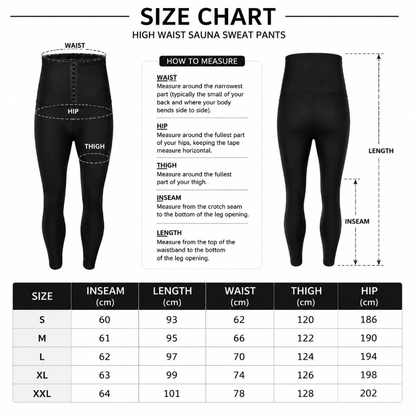 vest-top-tshirt-jacket-bra-tank Sauna Pants for Men High Waist Sauna Sweat Leggings Compression Workout Legging Sauna Suit 
