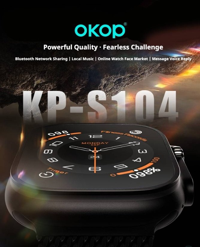 Smartwatch KP-S104 Smart Sports Bluetooth Watch