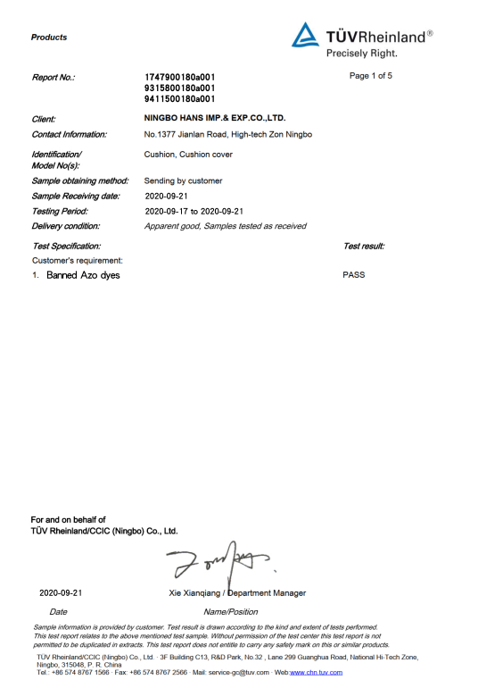 Certificate 1