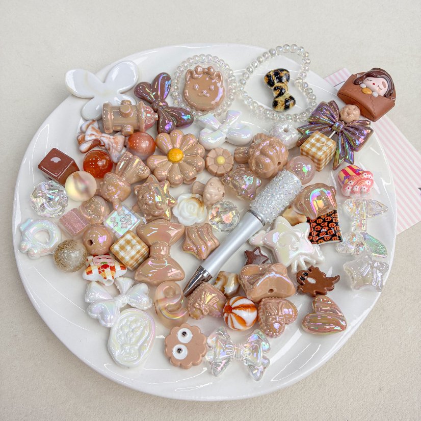 High-Quality UV Beads DIY pen mixed beads