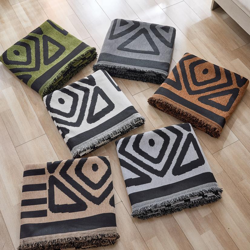 Jacquard sofa throw Bohemian Sofa Throw