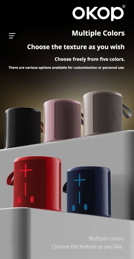 Portable Outdoor Bluetooth Speaker KP-831 Portable wireless bluetooth speaker