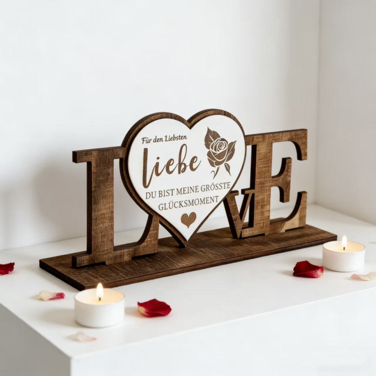 Holidays, gifts Valentine's Day Gift Wooden Ornament Anniversary Couple