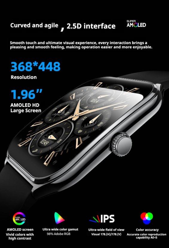 Smartwatch KP-S102 Smart Sports Bluetooth Watch