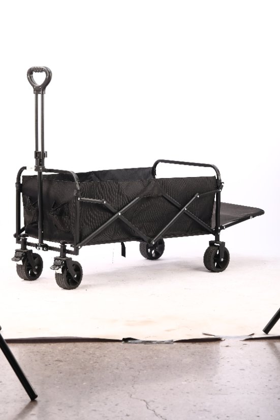Outdoor utility wagon 7-inch Heart-Cross Rear Rack (for Black Scooter)
