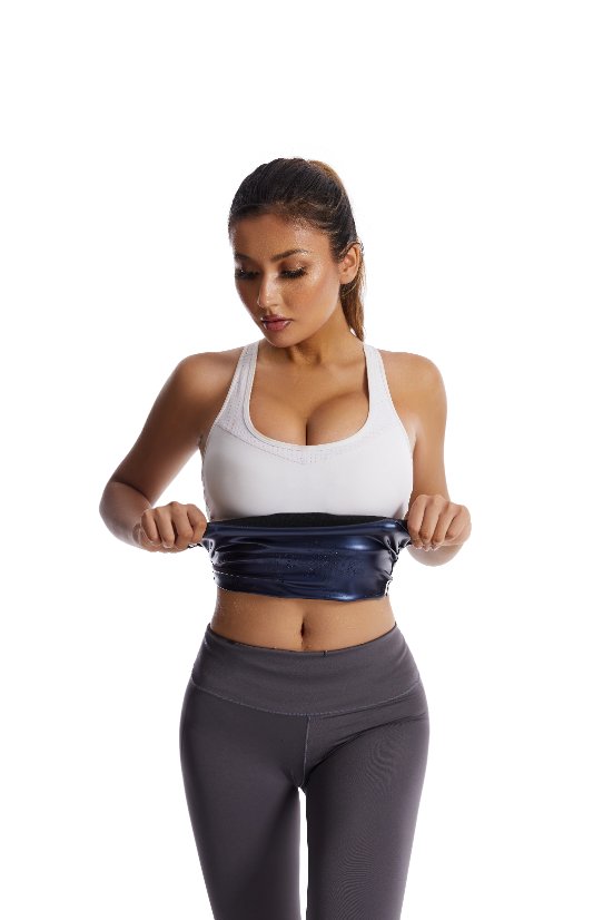 Waist Trainer Sweat-Inducing Zippered Waist Belt
