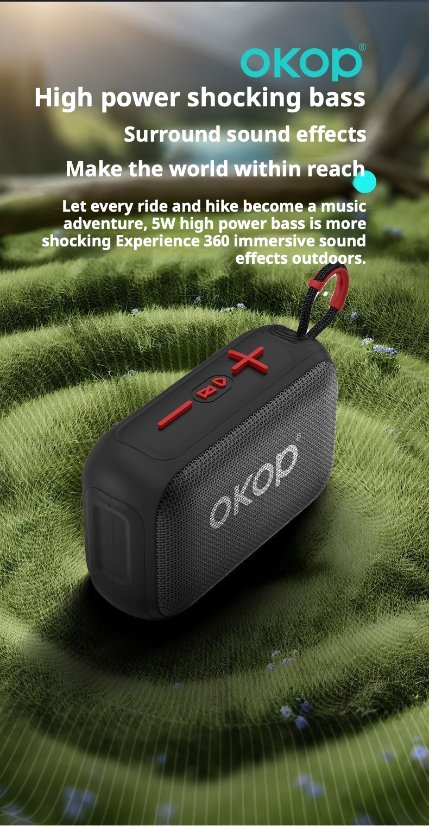 Portable Outdoor Bluetooth Speaker KP-814 portable wireless bluetooth speaker