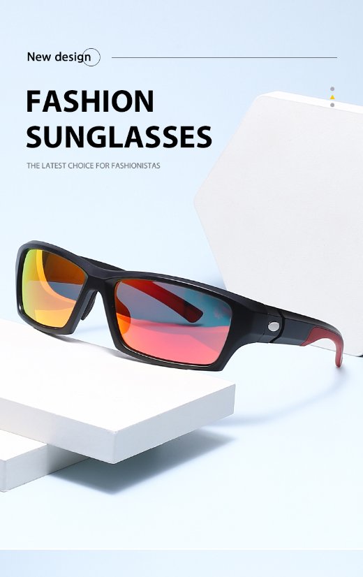 Sports Sunglasses 3652 Polarized TR90 Sport-Casual Sunglasses