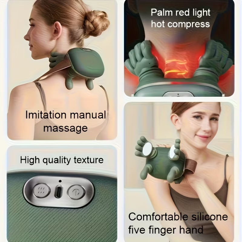 Neck Massager Bionic Shiatsu Neck and Shoulder Massager