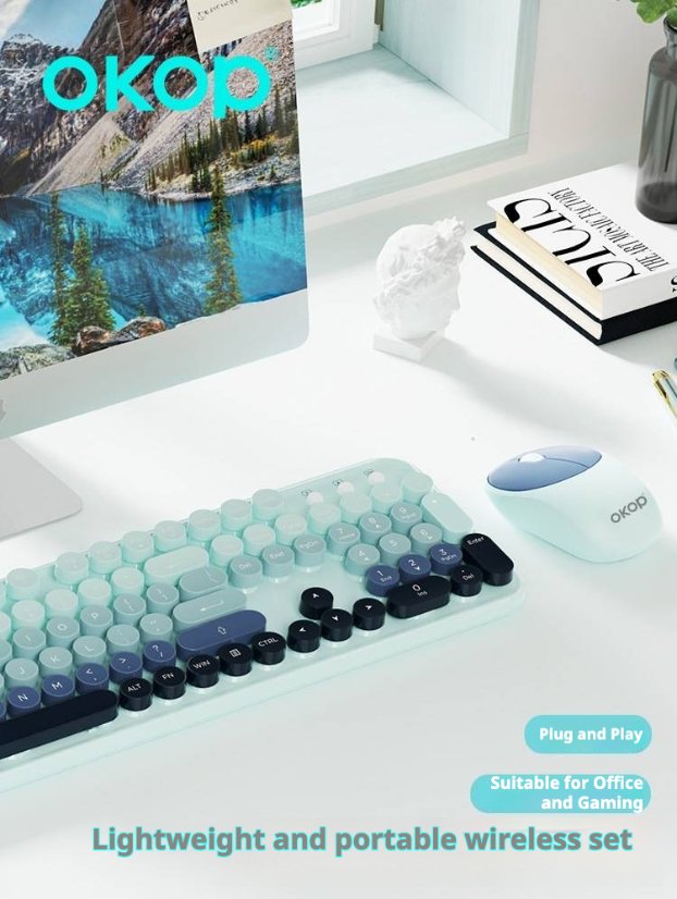 Mouse and keyboard KP-J451 Keyboard and mouse set